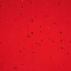 96-52 Wissmach Fusible Red Transparent 96COE 270mm x 270mm