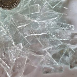Mosaic Glass - Assorted Clear Textures 1kg