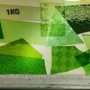 Beginners Glass Packs - Assortment of Greens 1kg