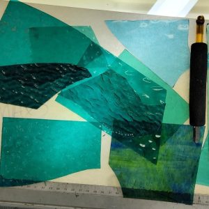 Beginners Glass Packs - Assortment of Turquoise 1kg