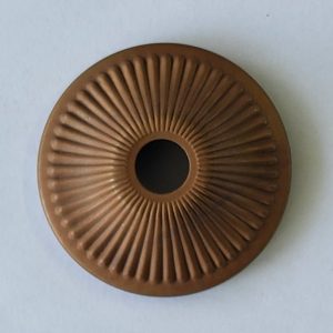 48mm Solid Decorative Vase Cap (tarnished)