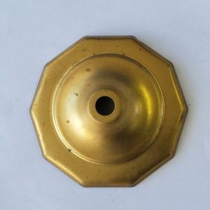 10 Sided Vase Cap (slightly tarnished)